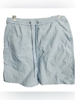pacsun men’s light blue volley shorts size medium with pockets